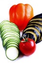 Vegetables. Conceptual image Royalty Free Stock Photo