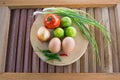 Vegetables on the cutting board Royalty Free Stock Photo