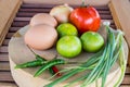 Vegetables on the cutting board Royalty Free Stock Photo