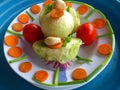 Vegetables,decoration and culinary art