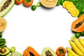Vegetables, Fruit Background. Healthy Raw Organic Food. Nutrition. Vegetarian, Vitamins Royalty Free Stock Photo