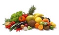 Vegetables and fruits Royalty Free Stock Photo