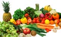 Vegetables and Fruits Royalty Free Stock Photo