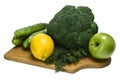 vegetables green fruit