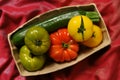 Vegetables, green organic home cooking conceptual image with fresh veggies