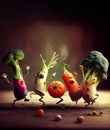 Vegetables healthy snack