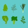 Vegetables icons flat set. isolated vector illustration. vector background. Flat icons. fresh food. healthy food. vegetables diet Royalty Free Stock Photo