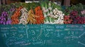 Vegetables at Jean Talon Market, Montreal Royalty Free Stock Photo