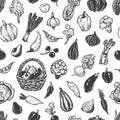 Vegetables, Pattern.