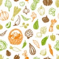 Vegetables, Pattern.