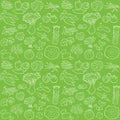 Vegetables pattern