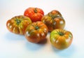 Vegetables photography pieces and seson fruits tomato