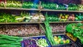 Vegetables in a shop