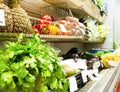 Vegetables in shop