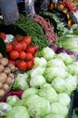 Vegetables at a street market