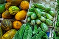 Vegetables at Traditional Local Omani Market.