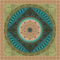 Vegetal Mandala Royalty Free Stock Photo