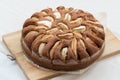 Vegetarian apple cake Royalty Free Stock Photo