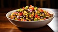 vegetarian black bean corn salad