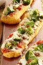 Vegetarian Bruschetta Royalty Free Stock Photo