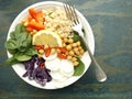 Vegetarian buddha bowl