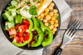 Vegetarian buddha bowl