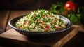 vegetarian cauliflower tabbouleh