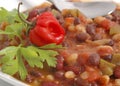 Vegetarian Chili Royalty Free Stock Photo