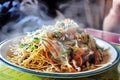 Vegetarian chowmein Royalty Free Stock Photo