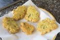 Crispy vegetarian fritters