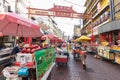 Vegetarian Festival (J Festival) In Thailand at Yaowarat Bangkok China town 14 October 2023. Bangkok, THAILAND