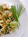 Vegetarian Food with Tofu, Sweet radish and Curry & thai jasmine rice, Healthy food