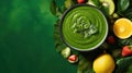 vegetarian green food background