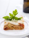 Vegetarian lasagne