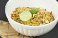 Vegetarian Pad Thai Royalty Free Stock Photo