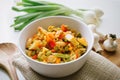 Vegetarian paella Royalty Free Stock Photo