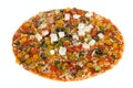 Vegetarian pizza