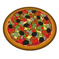 Vegetarian pizza