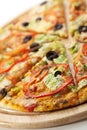 Vegetarian Pizza Royalty Free Stock Photo