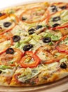 Vegetarian Pizza Royalty Free Stock Photo