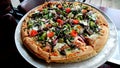 Vegetarian Pizza From Pizza Hut Royalty Free Stock Photo