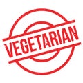 Vegetarian rubber stamp