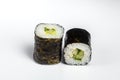 Vegetarian small roll with cucumber