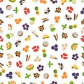 Vegetarian superfood healthy vegetable pattern.