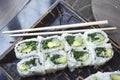 Vegetarian Sushi Royalty Free Stock Photo