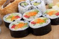 Vegetarian sushi