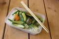 Vegetarian Thai Food Takeaway dish