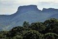 The vegetation around the mountain from the rock of the chest, seen from the city of Campos do JordÃÂ£o.