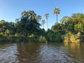 The Zambezi River, Victoria Falls, Zimbabwe Royalty Free Stock Photo