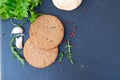 Vegeterian steak, Meat Substitute Royalty Free Stock Photo